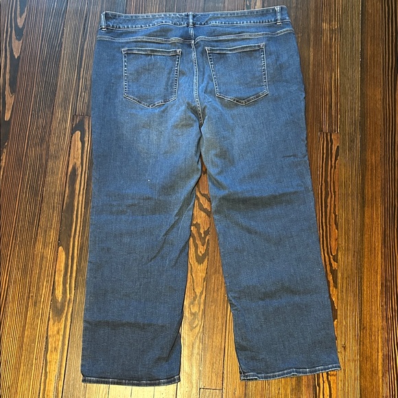 Lane Bryant Straight Leg Blue Jeans - Picture 3 of 3